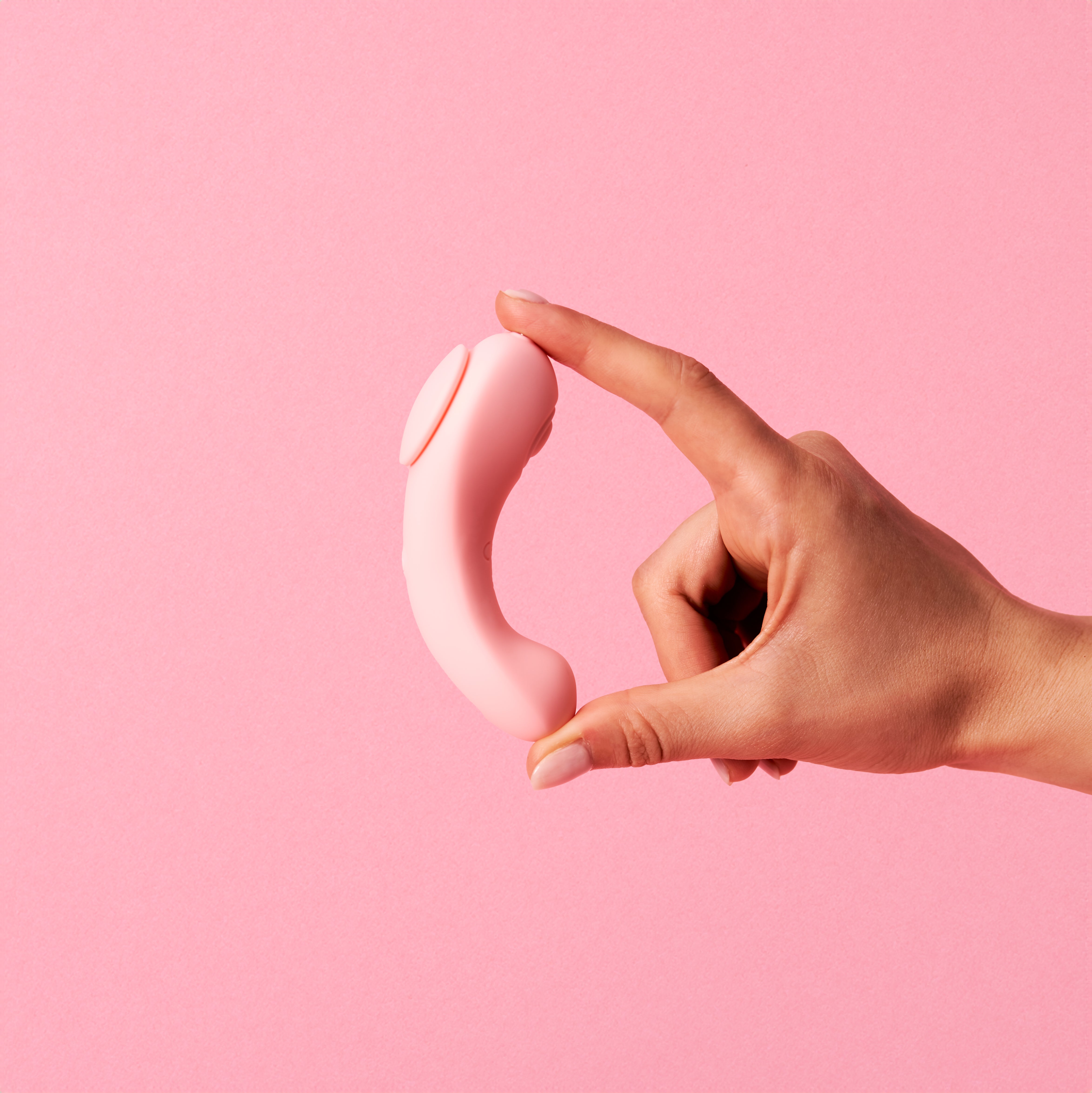 Pixie vibrator — in hand detail